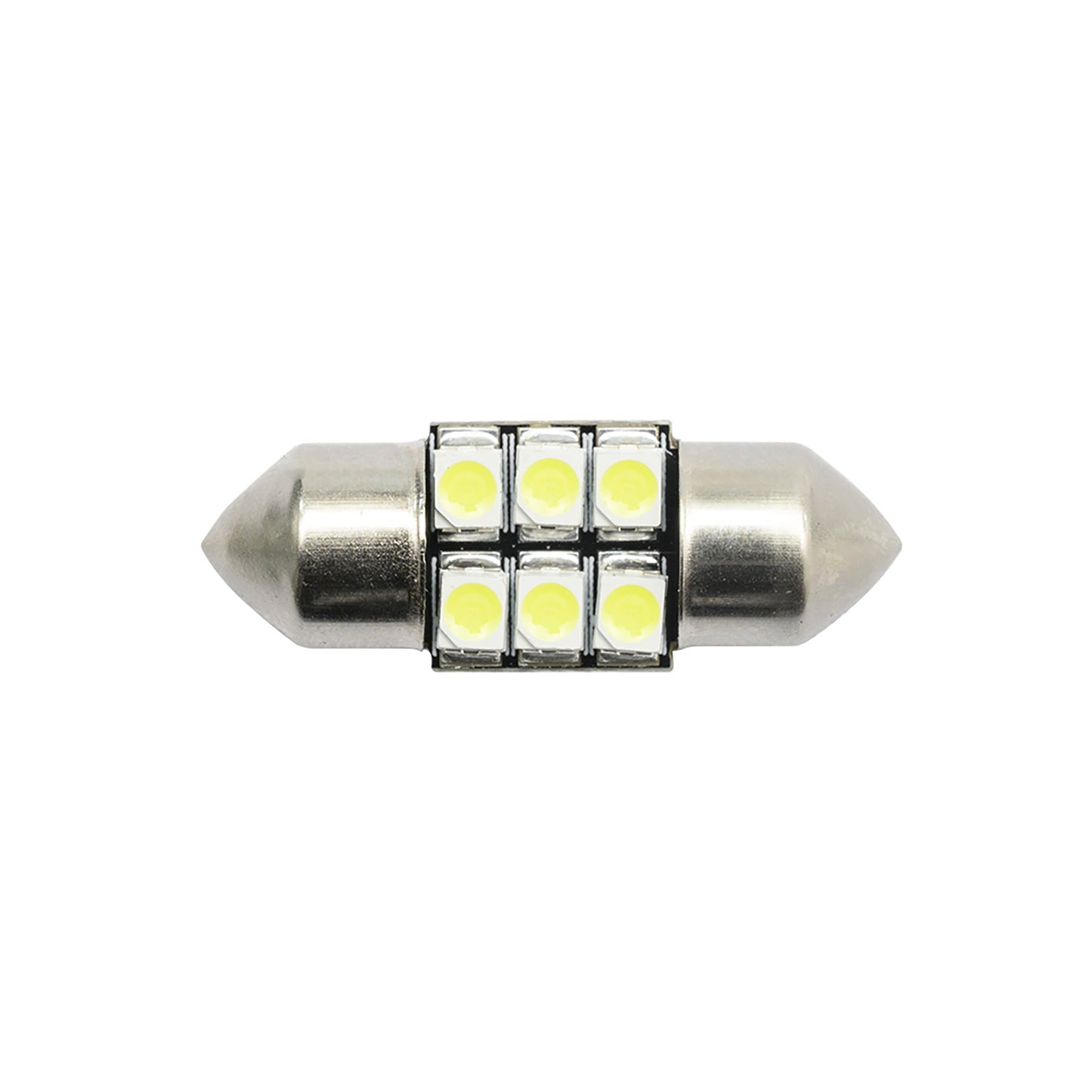 27mm 2835 6SMD Festoon LED Interior Dome Reading Light Bulbs
