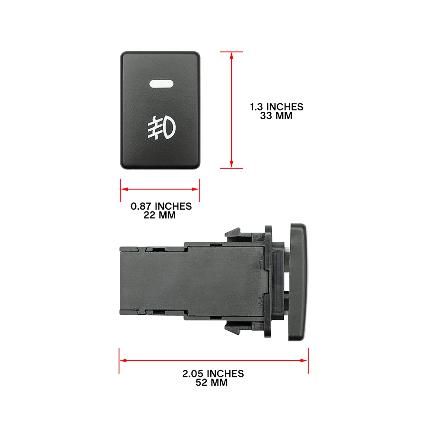 Kit de faisceau de câbles pour feux antibrouillard H8 H11 pour Toyota Tundra, Toyota Tacoma, etc.