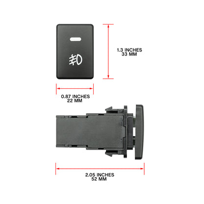 Kit de faisceau de câbles pour feux antibrouillard H8 H11 pour Toyota Tundra, Toyota Tacoma, etc.