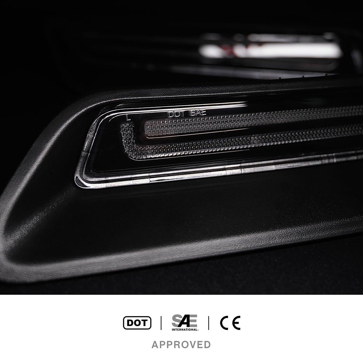 Clear Lens Dynamic Switchback LED Hood Scoop Bezel Daytime Running Lights For 2010-2022 Ram 1500 - NS Auto Lighting