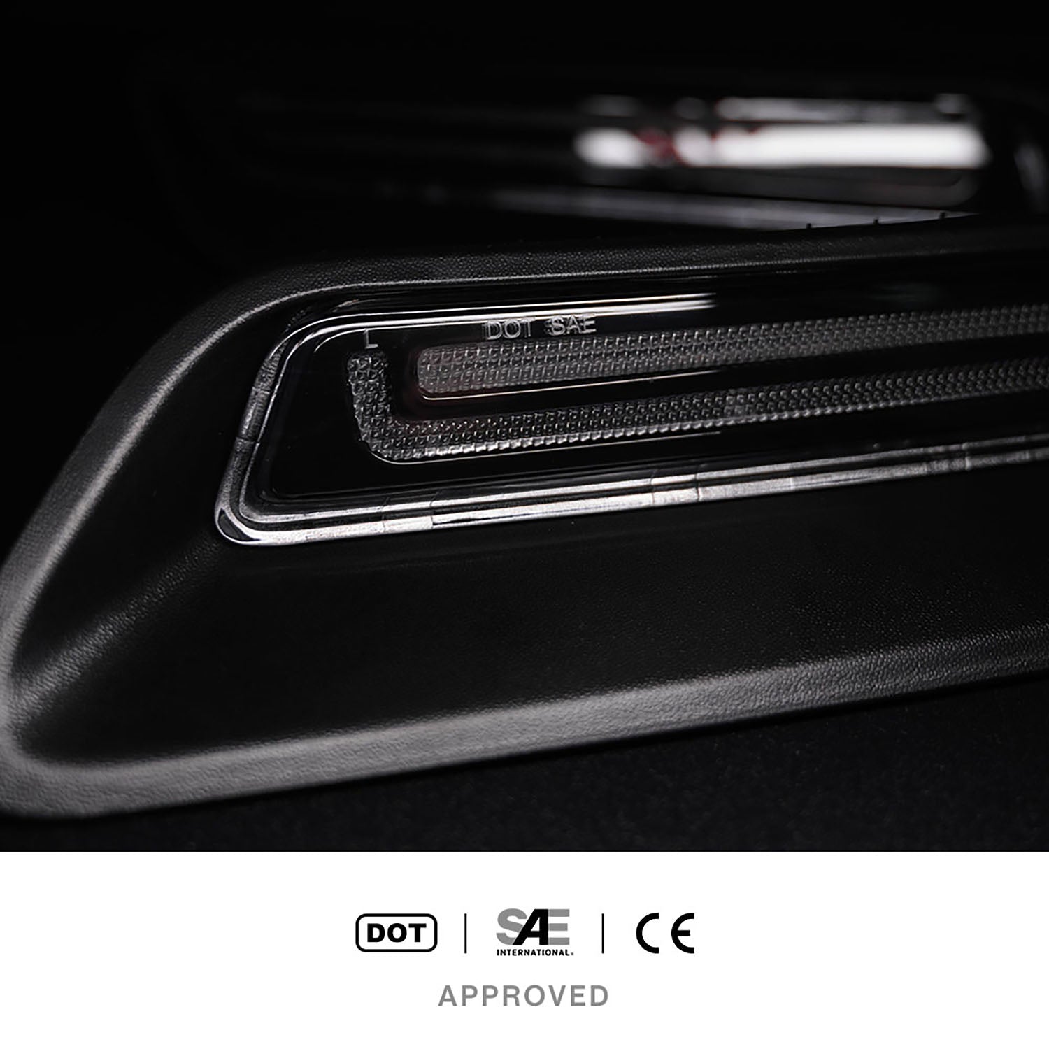 Clear Lens Dynamic Switchback LED Hood Scoop Bezel Daytime Running Lights For 2010-2022 Ram 1500 - NS Auto Lighting