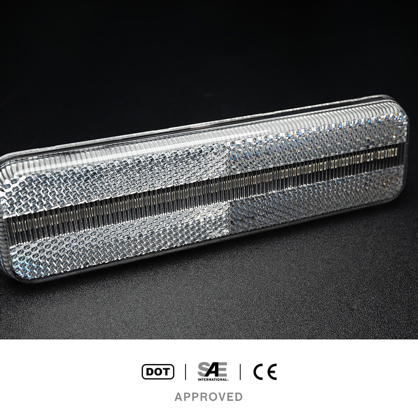 Clear Lens Amber LED Side Marker Lights For 1972-1993 Dodge Ram, etc. - NS Auto Lighting