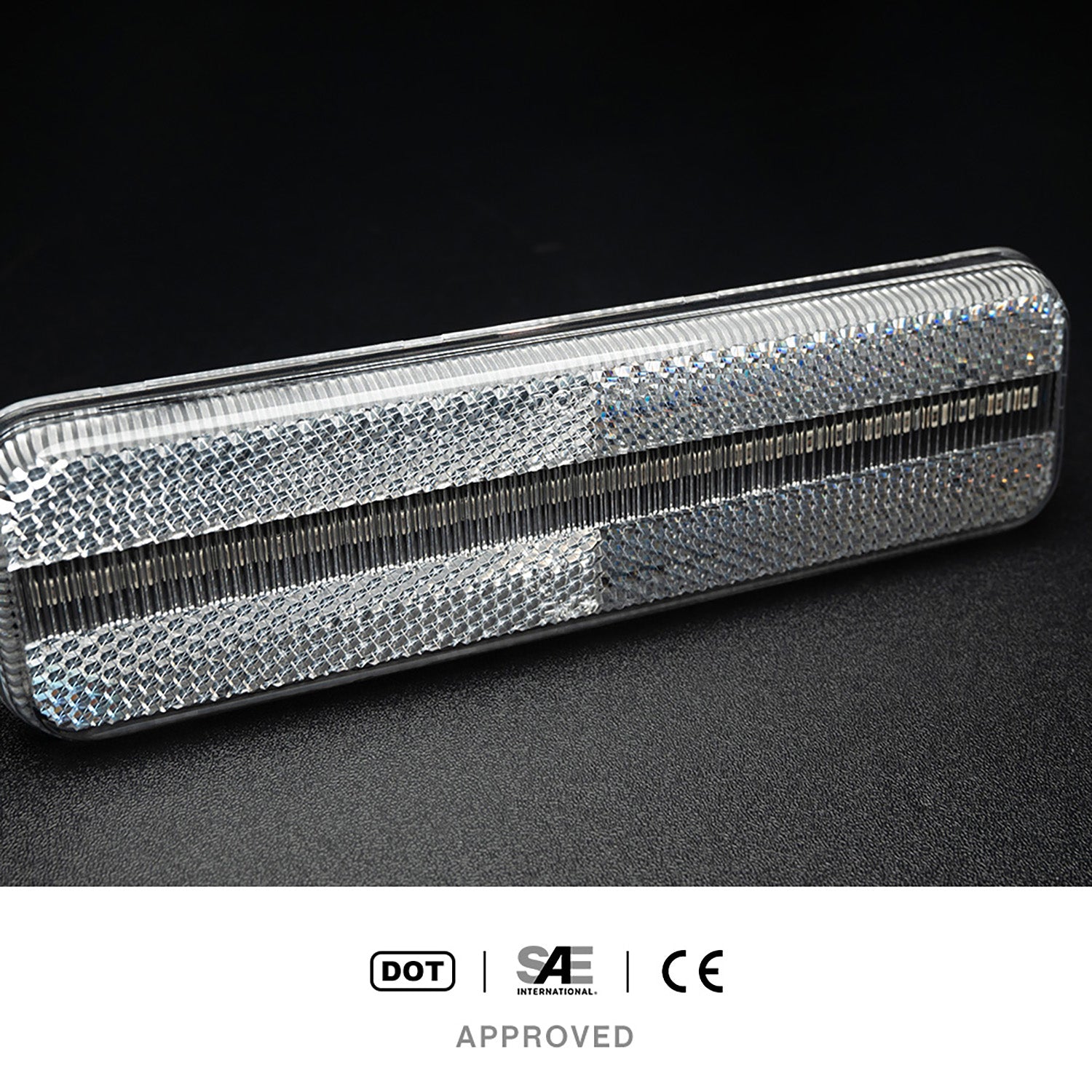 Clear Lens Amber LED Side Marker Lights For 1972-1993 Dodge Ram, etc. - NS Auto Lighting