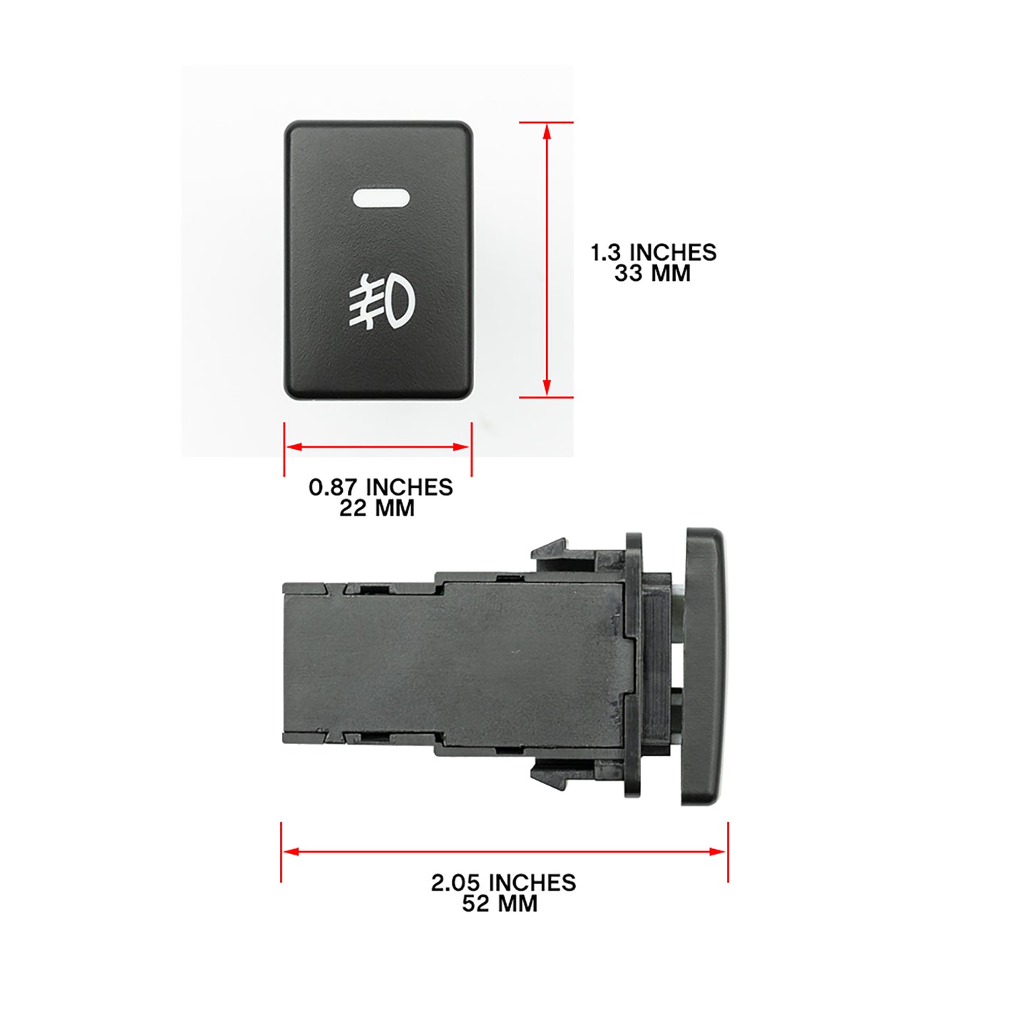 Kit de faisceau de câbles pour feux antibrouillard H10 H12 pour Toyota Tundra, Toyota Tacoma, etc.