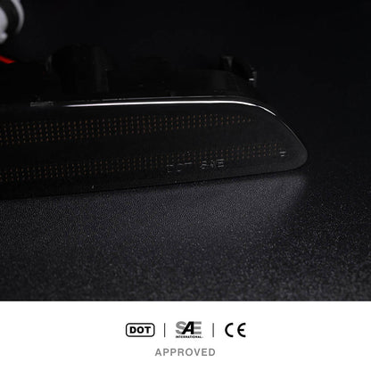 Smoked Lens LED Front Bumper Side Marker Lights For 2020+ Hyundai Sonata - NS Auto Lighting