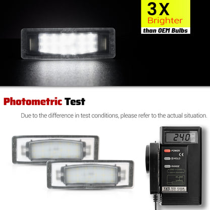 Feux de plaque d&#39;immatriculation à LED pour Kia Soul, Hyundai Sonata, etc.
