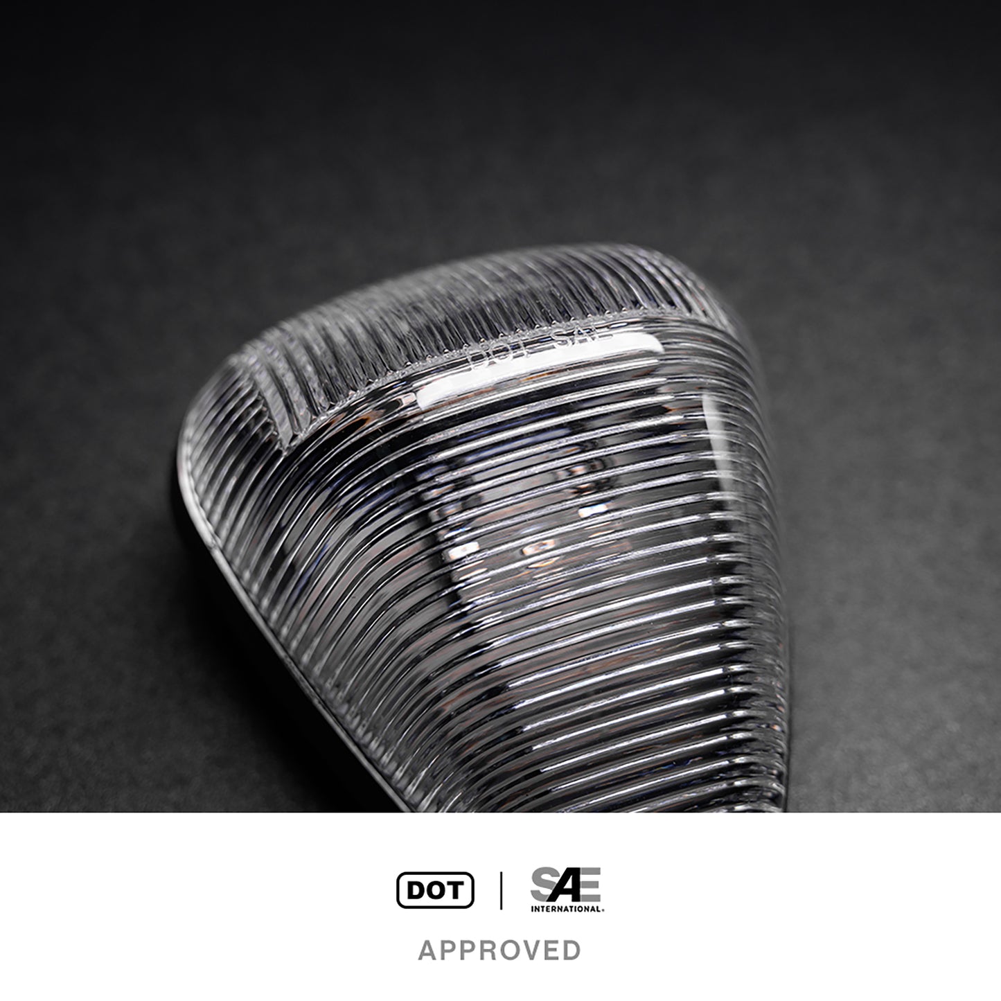 Clear Lens White LED Cab Roof Lights For 1999-2016 Ford Super Duty, etc. - NS Auto Lighting