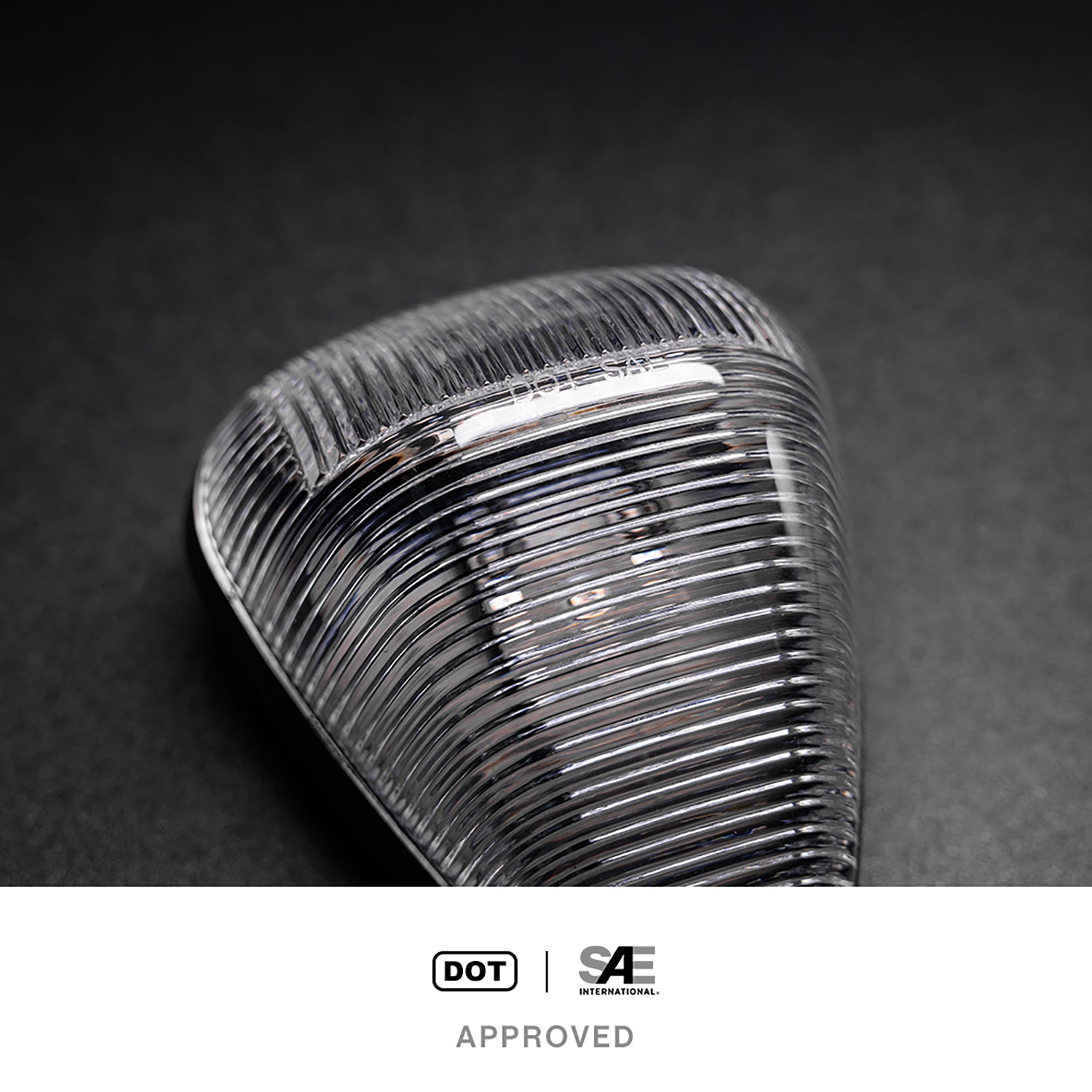 Clear Lens Amber LED Cab Roof Lights For 1999-2016 Ford Super Duty, etc. - NS Auto Lighting