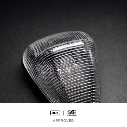Clear Lens Amber LED Cab Roof Lights For 1999-2016 Ford Super Duty, etc. - NS Auto Lighting