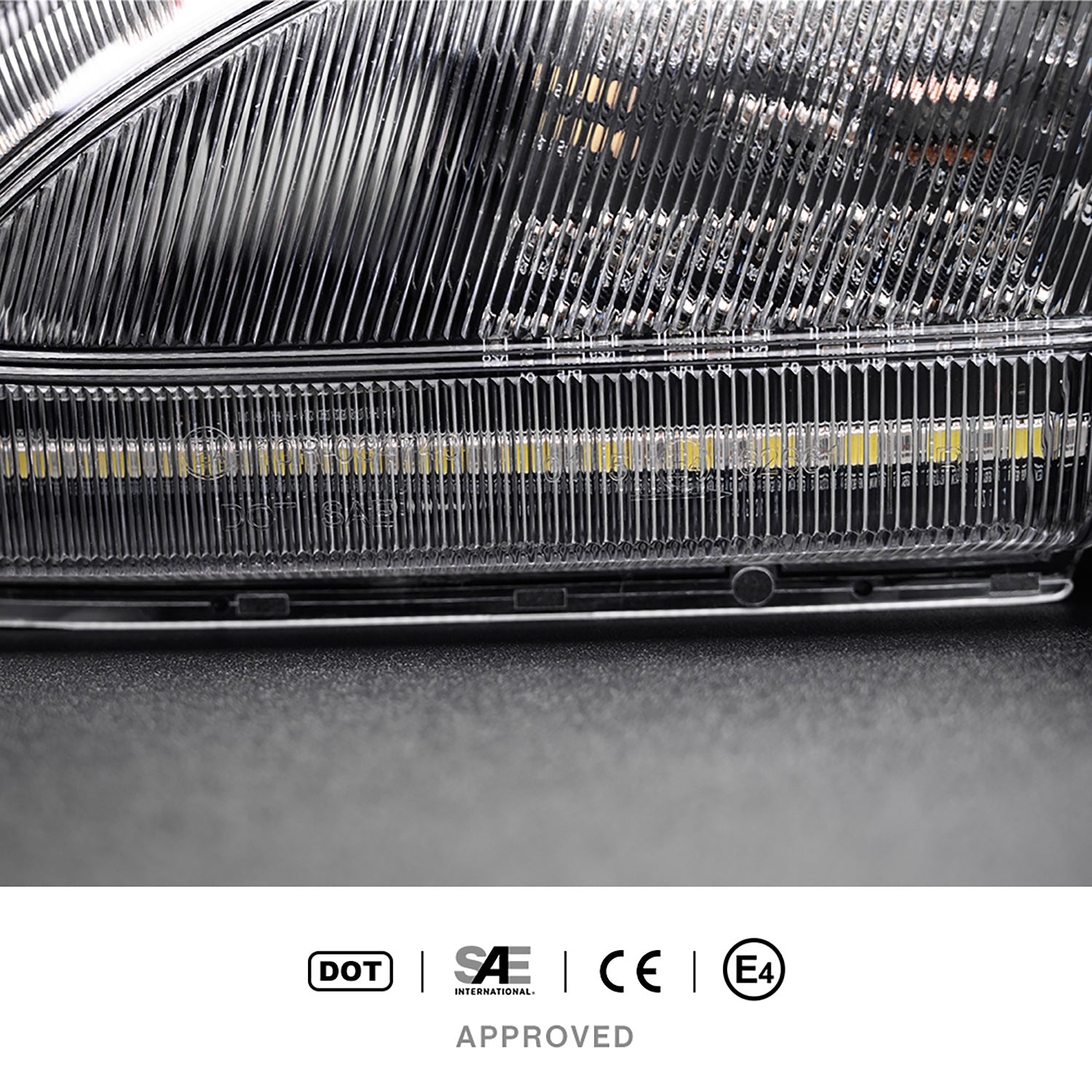 Clear Lens Dynamic Switchback LED Side Mirror Turn Signal & Puddle Lights For 2009-2023 Dodge Ram - NS Auto Lighting