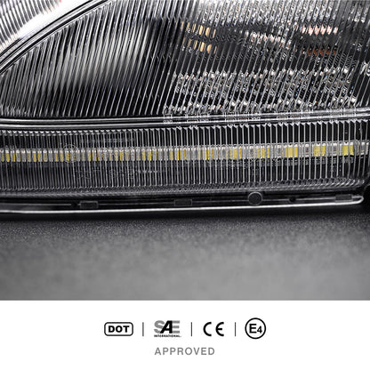 Clear Lens Dynamic Switchback LED Side Mirror Turn Signal & Puddle Lights For 2009-2023 Dodge Ram - NS Auto Lighting