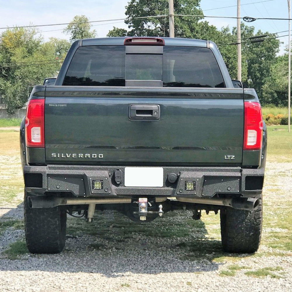 Red Lens F1 Style Strobe LED Third Brake Light For 2014-2019 Chevrolet Silverado, GMC Sierra - NS Auto Lighting