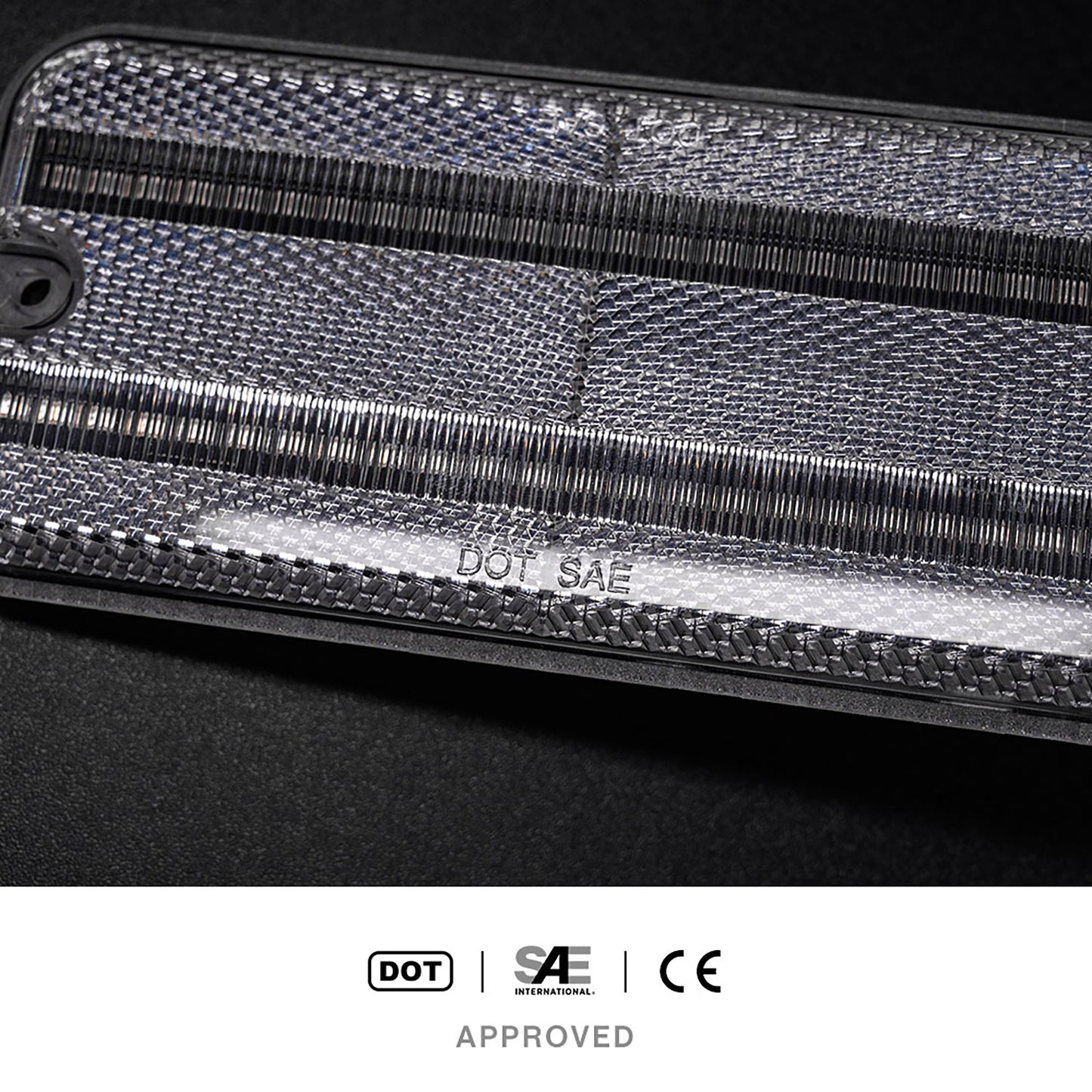 Clear Lens LED Front & Rear Side Marker Lights For 1985-1996 Chevrolet Van, etc. - NS Auto Lighting