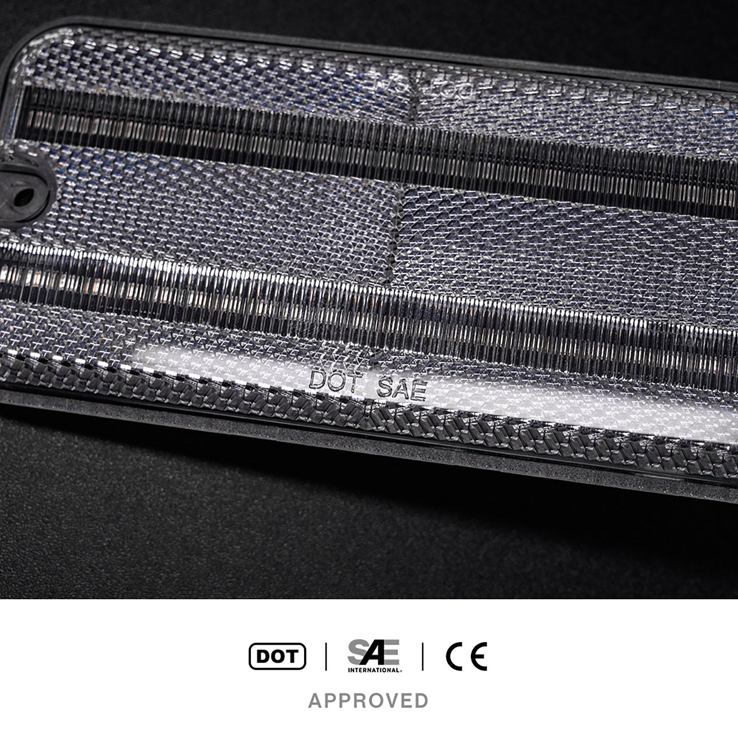 Clear Lens LED Front & Rear Side Marker Lights For 1985-1996 Chevrolet Van, etc. - NS Auto Lighting