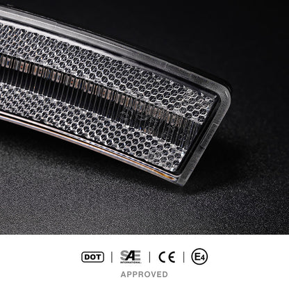 Clear Lens LED Front Bumper Side Marker Lights For 2022+ Toyota GR86 - NS Auto Lighting