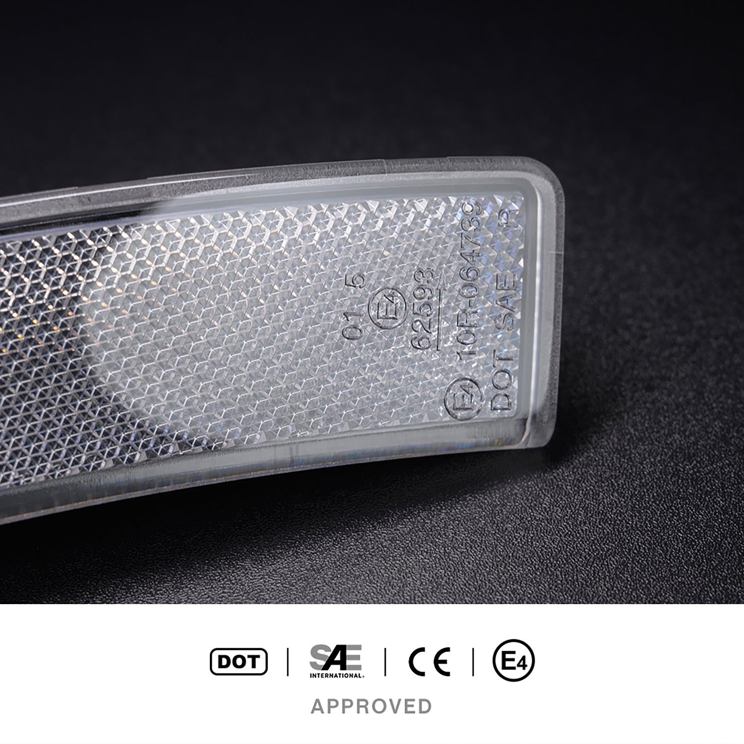 JDM Style Clear Lens Amber LED Front Bumper Side Marker Lights For 2022+ Toyota GR86 - NS Auto Lighting