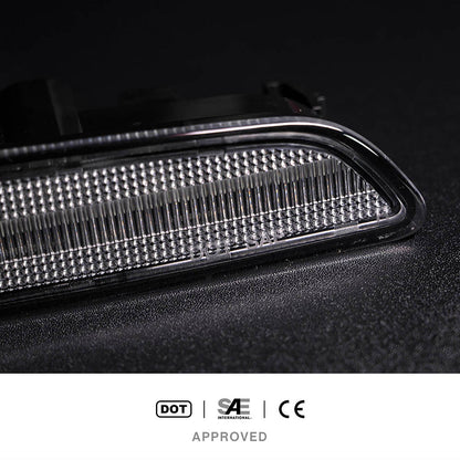 Clear Lens LED Front Bumper Side Marker Lights For 2020+ Hyundai Sonata - NS Auto Lighting