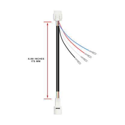 4th Brake Rear Fog Light Plug and Play Wiring Harness For 2022+ Subaru WRX VB