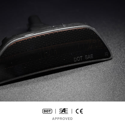 Smoked Lens LED Front Bumper Side Marker Lights For 2021+ Kia K5 - NS Auto Lighting