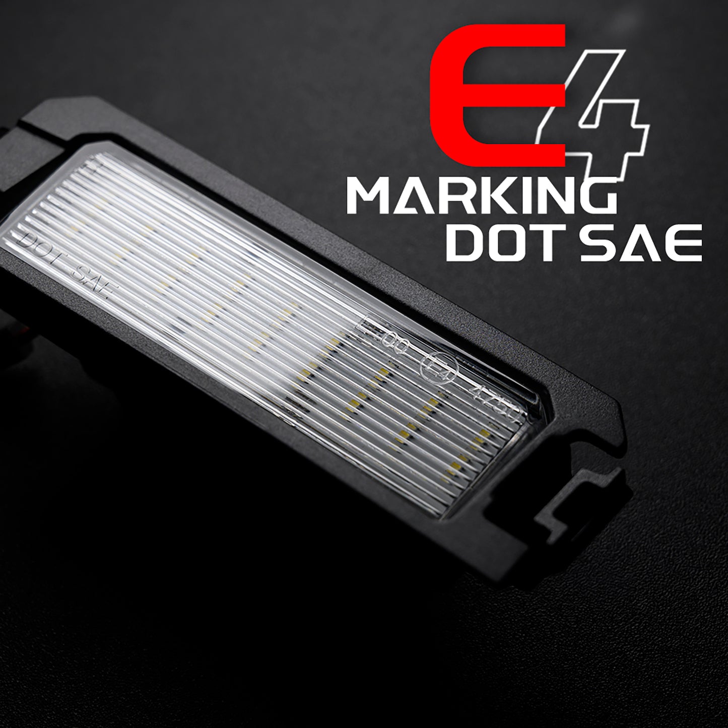 Feux de plaque d&#39;immatriculation à LED pour Hyundai Veloster, Kia K5, etc.