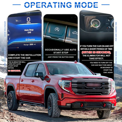 The operating modes of the disabler are explained.