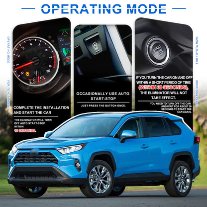 Three operating modes of the disabler are explained.