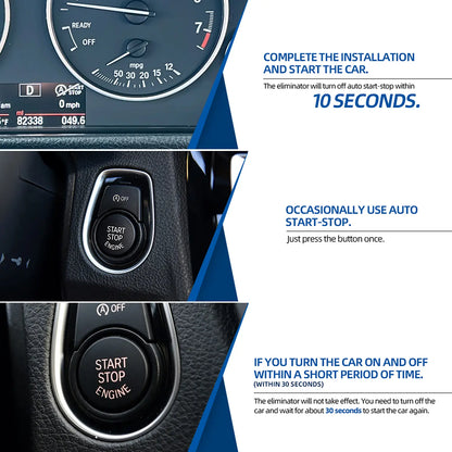 Three modes of the disabler on BMW vehicles are explained.