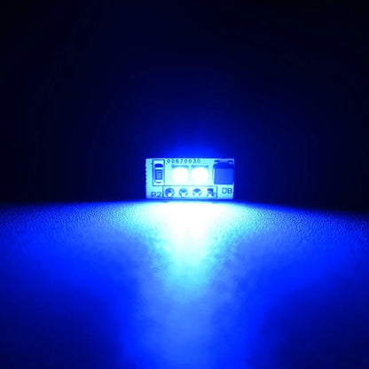 2PCS LED AUDI Interior Ambient Footwell Door Panel Light Replacement Module