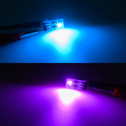 Module d'éclairage ambiant LED pour porte-gobelet intérieur de BMW