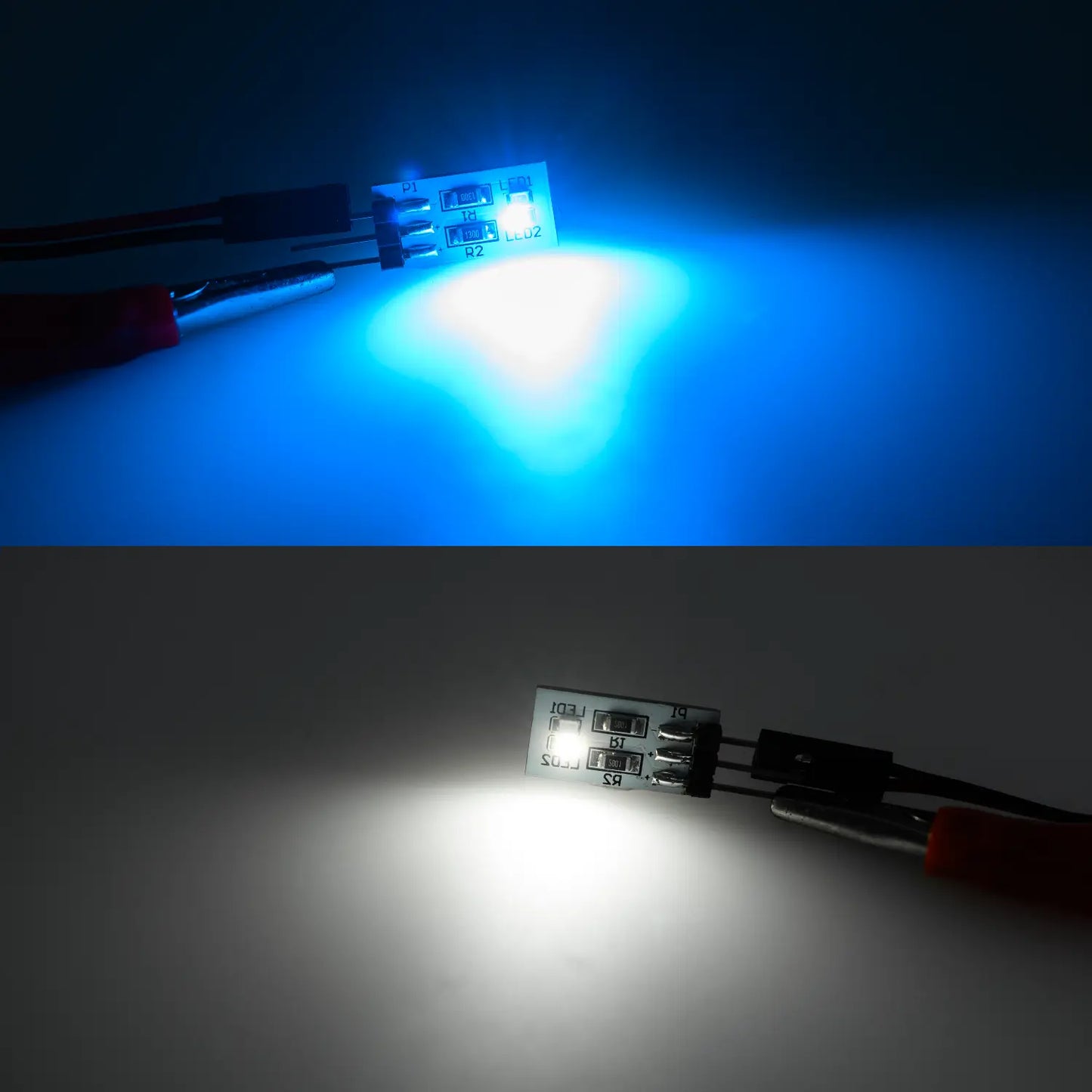 Module d'éclairage ambiant LED pour porte-gobelet intérieur de BMW