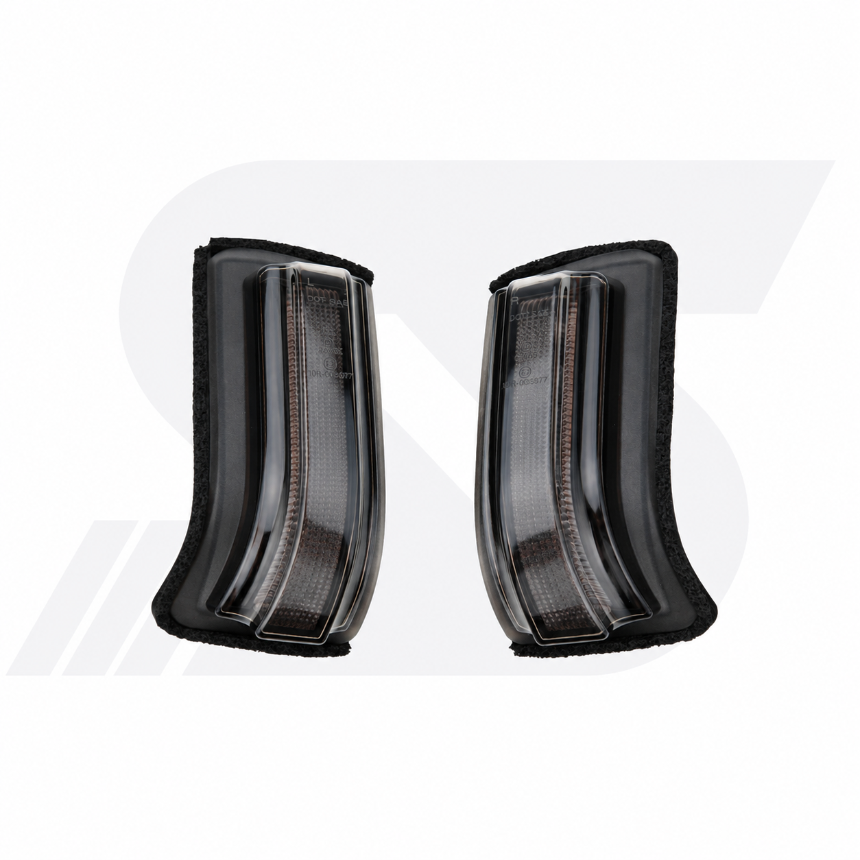 Feu stop arrière à LED double en forme de C à lentille fumée pour Toyota Tacoma 1995-2015