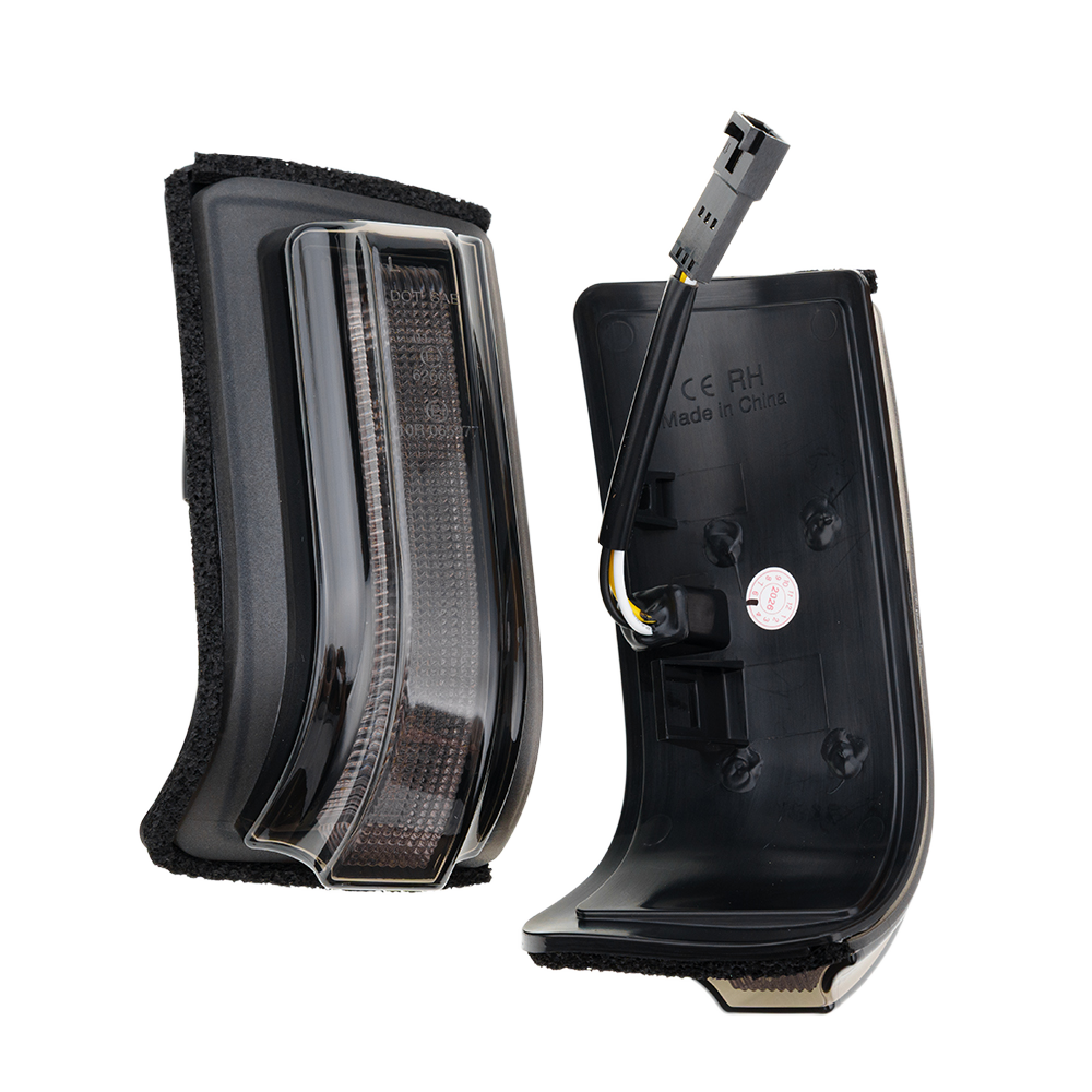 Feu stop arrière à LED double en forme de C à lentille fumée pour Toyota Tacoma 1995-2015