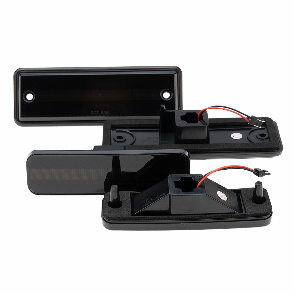 Klare Linse LED Rückseitenmarkierungsleuchten für 1988-1996 Chevrolet Corvette C4