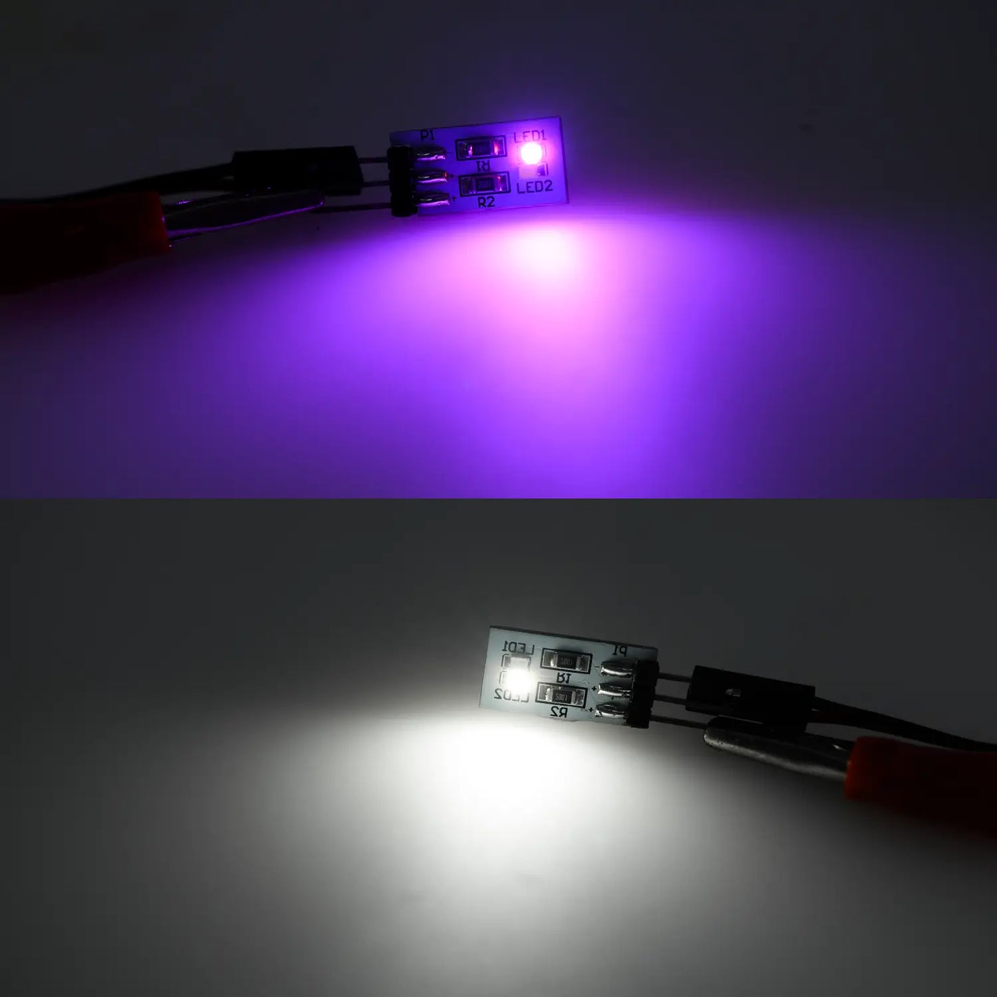 Module d'éclairage ambiant LED pour porte-gobelet intérieur de BMW