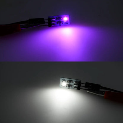 Module d'éclairage ambiant LED pour porte-gobelet intérieur de BMW