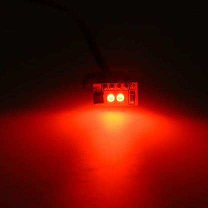 2PCS LED AUDI Interior Ambient Footwell Door Panel Light Replacement Module