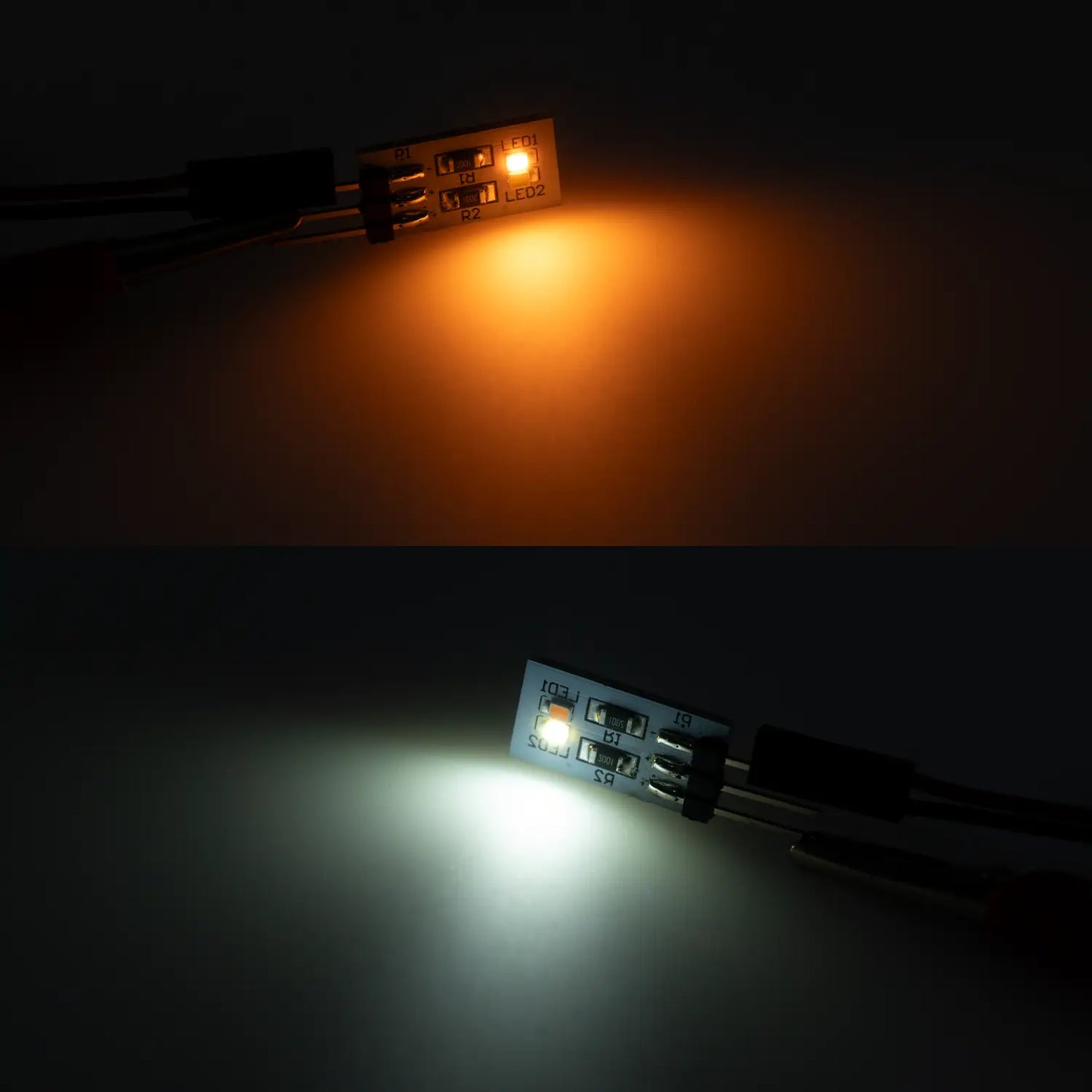 Module d'éclairage ambiant LED pour porte-gobelet intérieur de BMW