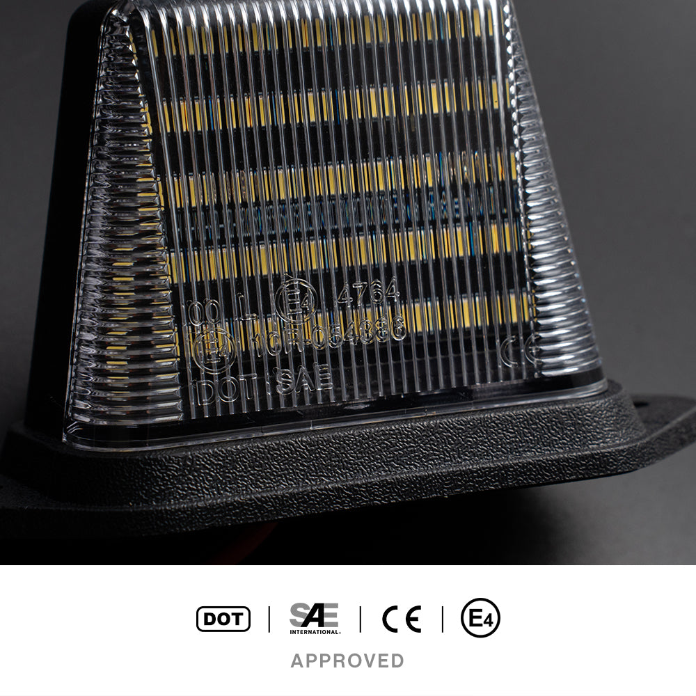 Feux de plaque d'immatriculation à LED pour Hyundai Tucson, Kia Niro, etc.