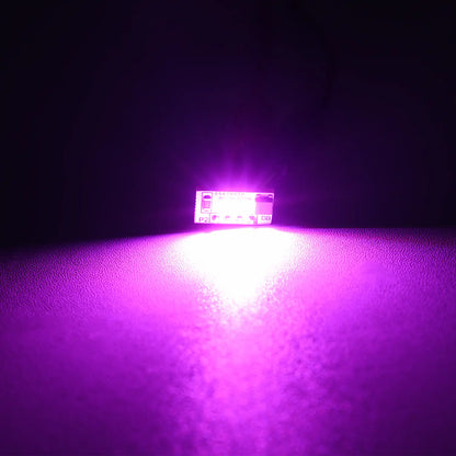 2PCS LED AUDI Interior Ambient Footwell Door Panel Light Replacement Module