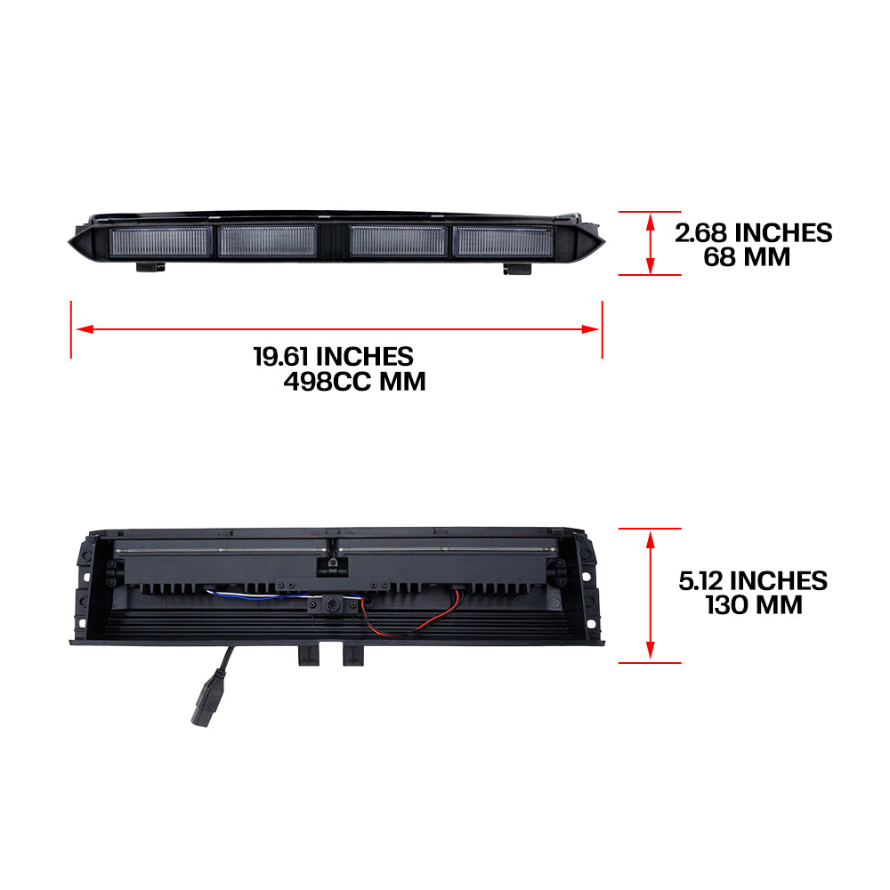 Klare Linse LED Halo Nebelscheinwerfer Montage für 2005-2009 Ford Mustang GT